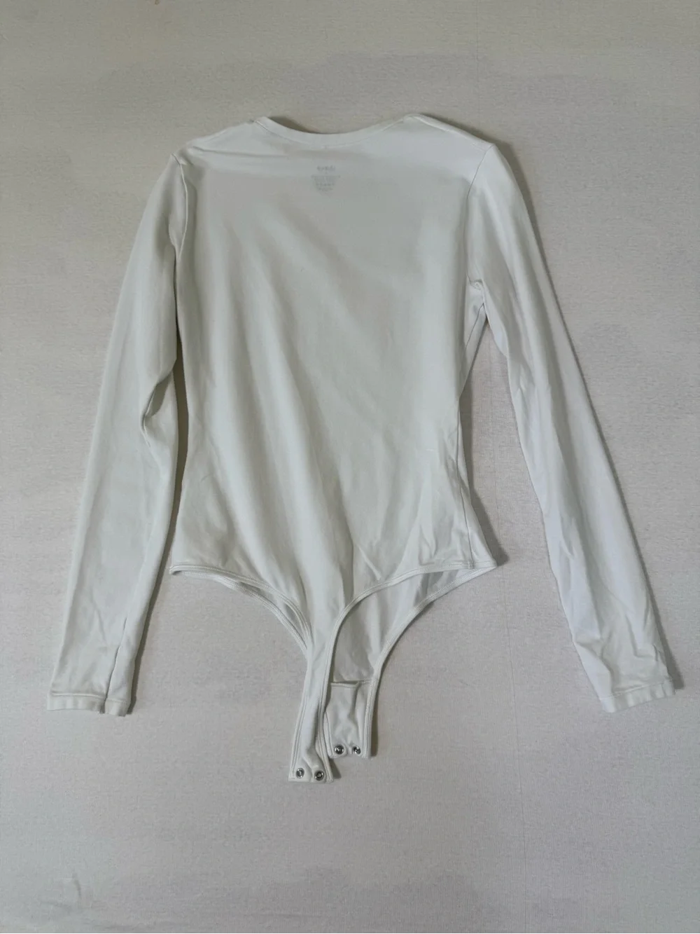 Quince Organic Cotton Long Sleeve Bodysuit